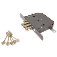 Замок врезной ЭТАЛОН-РЗТ (б/р/о) лев.