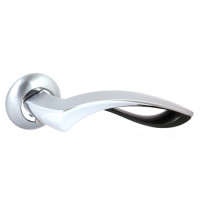 Ручки раздельные Apecs Premier H-0590-A-CRM/BW