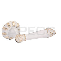 Ручки раздельные Apecs H-2440-Z-W/G-Fede