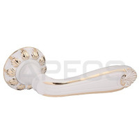 Ручки раздельные Apecs H-2418-Z-W/G-Felicita