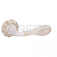 Ручки раздельные Apecs H-2428-Z-W/G-Fortuna